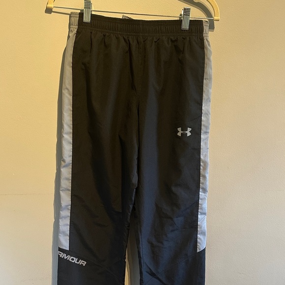 Under Armour Kids Black Joggers with Gray Accents - Picture 1 of 7